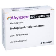 Akynzeo 300 Mg/0,5 mg Hartkapseln 4 St