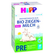 Hipp Milchnahrung Pre Anfangsmilch Aus Bio Ziegenm 400 g