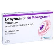 L-thyroxin BC 50 Mikrogramm Tabletten 50 St