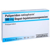 PALIPERIDON-ratiopharm 100 mg Depot-Inj.-Susp. 1 St