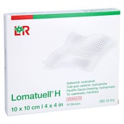 Lomatuell H Salbentüll 10x10 Cm Steril 10 St