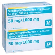 SITAGLIPTIN/Metformin-1A Pharma 50 mg/1000 mg FTA 196 St