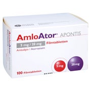 AMLOATOR APONTIS 5 mg/20 mg Filmtabletten 100 St