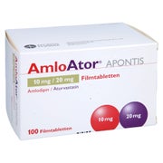 AMLOATOR APONTIS 10 mg/20 mg Filmtabletten 100 St