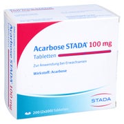 Acarbose Stada 100 mg Tabletten 200 St