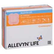 Allevyn Life 10,3x10,3 Cm Silikonschaumverband 10 St
