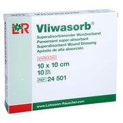 Vliwasorb Superabsorb.saugkomp.steril 10 St