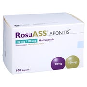 ROSUASS APONTIS 20 mg/100 mg Hartkapseln 100 St