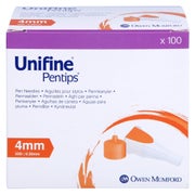 Unifine Pentips Kanüle 33 G 4 Mm 100 St