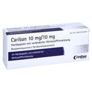 CARIBAN 10 mg/10 mg Hartk.m.veränd.Wirkst.-Frs. 24 St