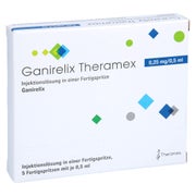 GANIRELIX Theramex 0,25 mg/0,5 ml Inj.-Lsg.i.e.FS 5 St