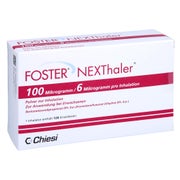 FOSTER NEXThaler 100/6 µg 120 ED Inhalationspulver 1 St