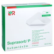 Suprasorb P Pu-schaumv.nichtklebend 5x5 Cm 10 St