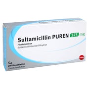 Sultamicillin Puren 375 Mg Filmtabletten 20 St