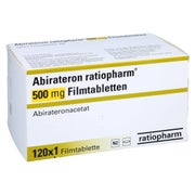 ABIRATERON ratiopharm 500 mg Filmtabletten 120 St