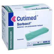 Produktabbildung: Cutimed Sorbact Tamponaden 2x50 cm 12 St