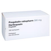 Pregabalin Ratiopharm 300 mg Hartkapseln 100 St