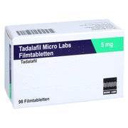 Tadalafil Micro Labs 5 mg Filmtabletten 98 St