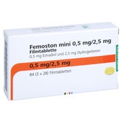 FEMOSTON mini 0,5 mg/2,5 mg Filmtabletten 84 St