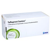 TAFLUPROST Santen 15 µg/ml Augentr.Einzeldosisbeh. 90X0,3 ml