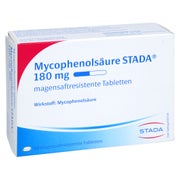 MycophenolsÄure Stada 180 Mg Magensaftr.tabletten 50 St
