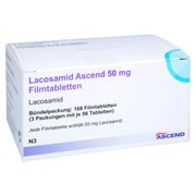 Lacosamid Ascend 50 mg Filmtabletten 168 St
