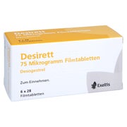 Desirett 75 Mikrogramm Filmtabletten 6X28 St