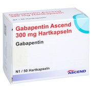 Gabapentin Ascend 300 mg Hartkapseln 50 St