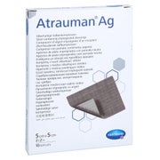 Produktabbildung: Atrauman Ag 5x5 cm steril Kompressen 10 St