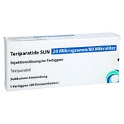 Teriparatide SUN 20 µg/80 µl Inj.-Lsg.Fe 1 St