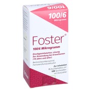 Foster 100/6 µg 120 Hub Dosieraerosol 1 St