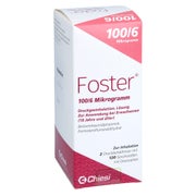 Foster 100/6 µg 120 Hub Dosieraerosol 2 St
