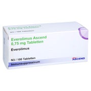 Everolimus Ascend 0,75 mg Tabletten 100 St