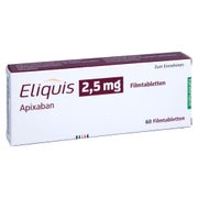 Eliquis 2,5 mg Filmtabletten 60 St