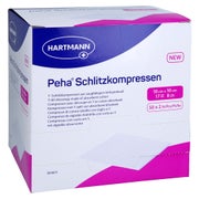 Peha Schlitzkompressen 10x10 Cm Steril 8fach 50X2 St
