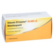 Vitamin D3 Biomo 20.000 I.E. Weichkapsel 50 St