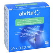 Alvita Befeuchtende Augentropfen 20X0,4 ml
