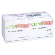 Produktabbildung: Celyoung age less Creme+gratis LSF 50 2X50 ml