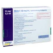 METEX FS 15 mg (50mg/ml) Inj.-Lösung Fertigspr. 12 St