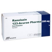 Ranolazin 123-acurae Pharma 500 mg Retar 100 St