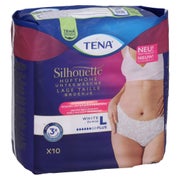 Produktabbildung: Tena Silhouette Plus White L Inkontinenz Pants 10 St