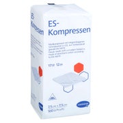 Es-kompressen Unsteril 7,5x7,5 Cm 12fach 100 St