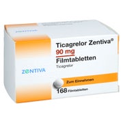 Ticagrelor Zentiva 90 Mg Filmtabletten 168 St