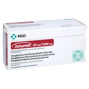 Janumet 50 Mg/1000 mg Filmtabletten 56 St