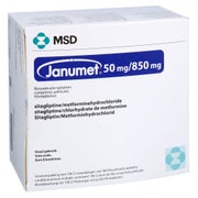 Janumet 50 Mg/850 mg Filmtabletten 196 St