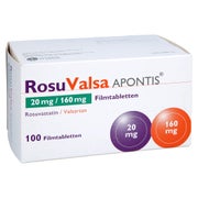 Rosuvalsa Apontis 20 mg/160 mg Filmtable 100 St