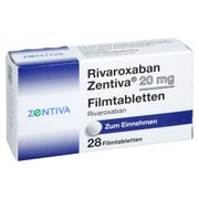 Rivaroxaban Zentiva 20 Mg Filmtabletten 28 St