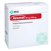 Janumet 50 Mg/1000 mg Filmtabletten 196 St