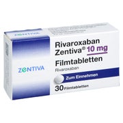 Rivaroxaban Zentiva 10 Mg Filmtabletten 30 St