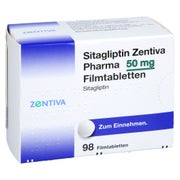 Sitagliptin Zentiva Pharma 50 Mg Filmtabletten 98 St